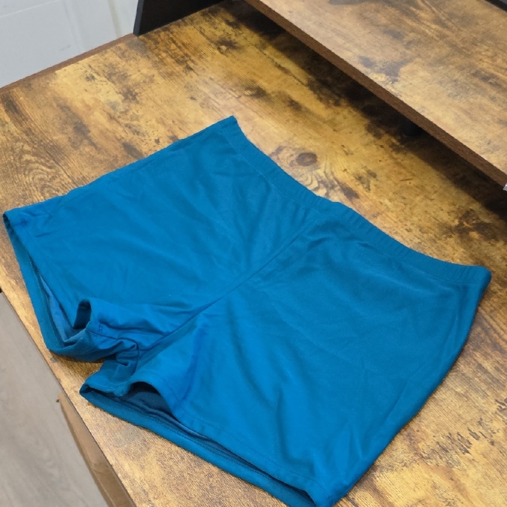 Elegant Teal One-Piece Swimsuit - Picture 7 of 8